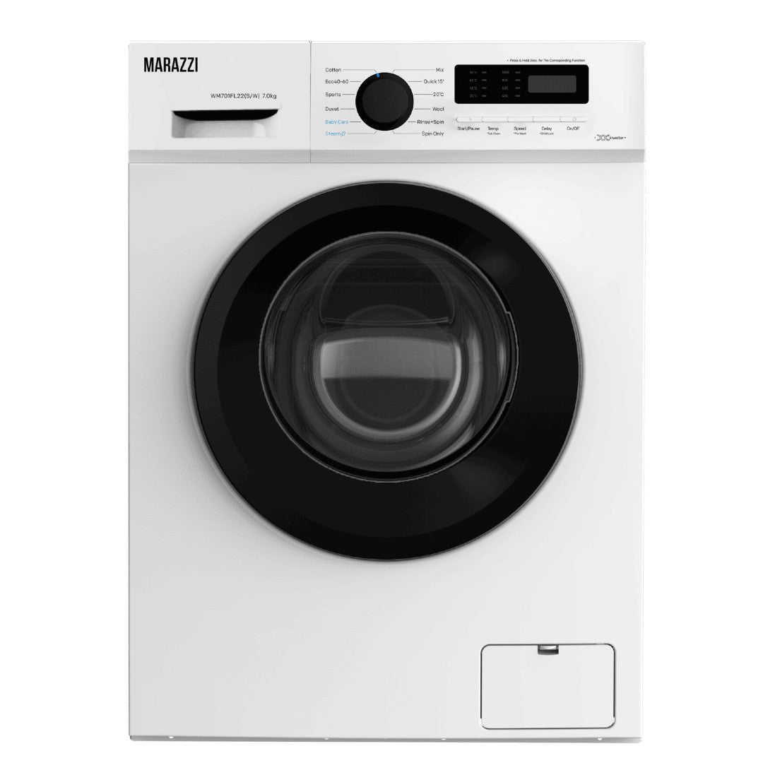 სარეცხი მანქანა 7კგ MARAZZI WM701FL22(S/W)